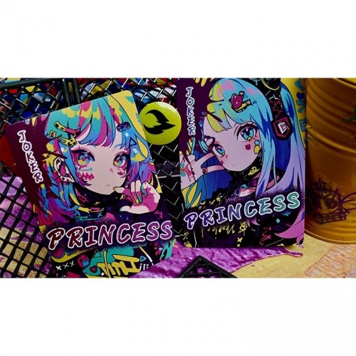 King Star Graffiti Girl Shinjuku Spray Girls V2 Premium Oyun Kağıdı iskambil Kartları Destesi King Star Graffiti Girl Shinjuku Spray Girls V2 Premium Oyun Kağıdı iskambil Kartları Destesi