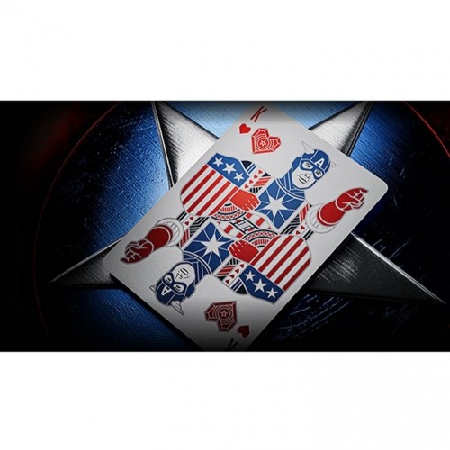 Theory11 Captain America Premium Oyun Kağıdı iskambil Kartları Destesi