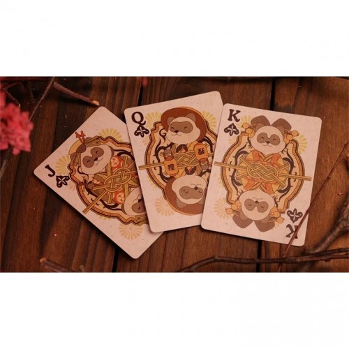 Room One Tanuki Yukaku (Oiran-Dochu) Premium Oyun Kağıdı iskambil Kartları Destesi