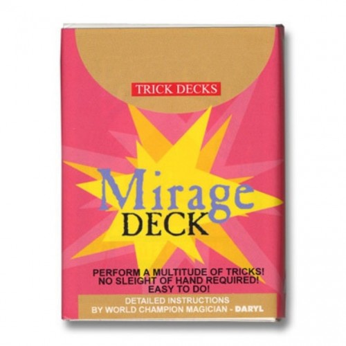  Bicycle Mirage Deck Red Kırmızı Premium Oyun Kağıdı iskambil Kartları ilüzyon Destesi