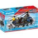 Playmobil City Action Swat Kurtarma Polis Helikopteri Oyuncakları Oyun Seti 71149 (117 Parça