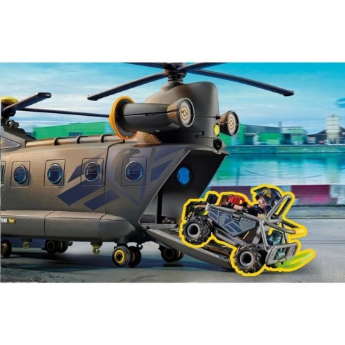 Playmobil City Action Swat Kurtarma Polis Helikopteri Oyuncakları Oyun Seti 71149 (117 Parça