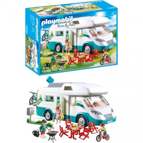 Playmobil Family Fun Mobilyalı Karavan Oyuncakları oyun Seti 70088 (135 Parça) Playmobil Family Fun Mobilyalı Karavan Oyuncakları oyun Seti 70088 (135 Parça)