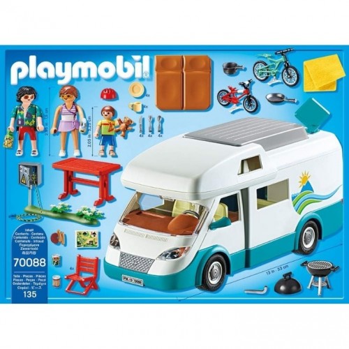 Playmobil Family Fun Mobilyalı Karavan Oyuncakları oyun Seti 70088 (135 Parça) Playmobil Family Fun Mobilyalı Karavan Oyuncakları oyun Seti 70088 (135 Parça)
