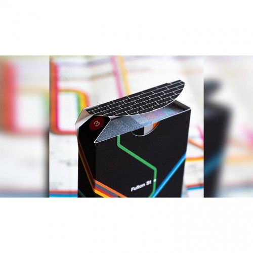 Bicycle Fulton Street Mta Black Edition Premium Oyun Kağıdı iskambil Kartları Destesi