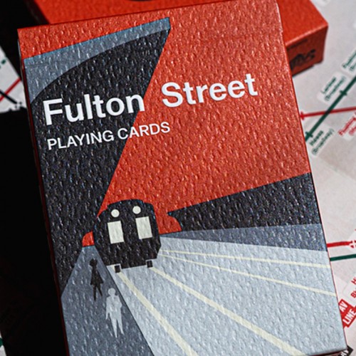 WJPC Fulton Street 1958 Edition Premium Oyun Kağıdı iskambil Kartları Destesi