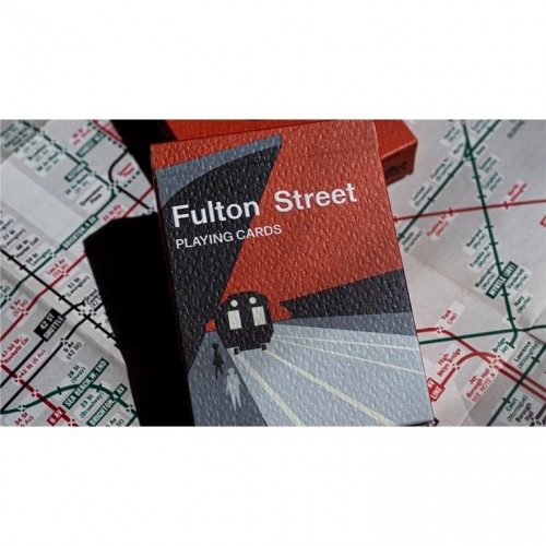 WJPC Fulton Street 1958 Edition Premium Oyun Kağıdı iskambil Kartları Destesi