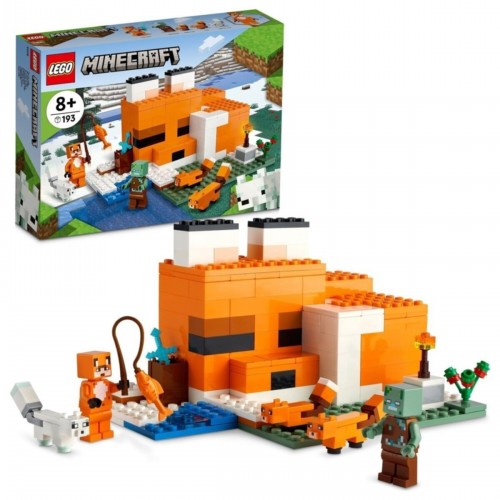 Lego Minecraft Tilki Kulübesi 21178 (193 Parça) Lego Minecraft Tilki Kulübesi 21178 (193 Parça)