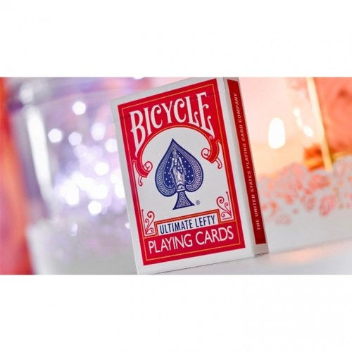 Bicycle Ultimate Lefty Deck Red Hileli Premium Oyun Kağıdı iskambil Kartları Destesi Bicycle Ultimate Lefty Deck Red Hileli Premium Oyun Kağıdı iskambil Kartları Destesi