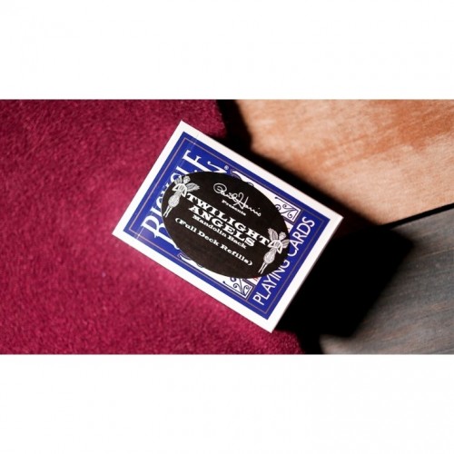 Bicycle Twilight Angel Full Deck (Blue Mandolin) Mavi Hileli Oyun Kağıdı iskambil Kartları Destesi