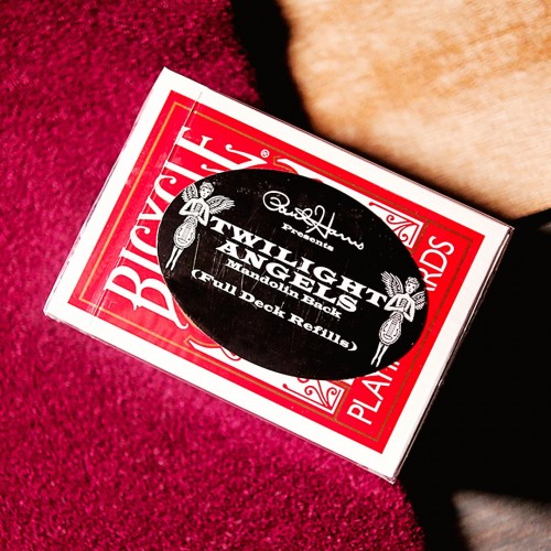 Bicycle Twilight Angel Full Deck (Red Mandolin) Kırmızı Hileli Oyun Kağıdı iskambil Kartları Destesi
