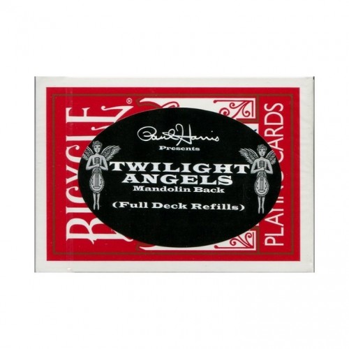 Bicycle Twilight Angel Full Deck (Red Mandolin) Kırmızı Hileli Oyun Kağıdı iskambil Kartları Destesi Bicycle Twilight Angel Full Deck (Red Mandolin) Kırmızı Hileli Oyun Kağıdı iskambil Kartları Destesi