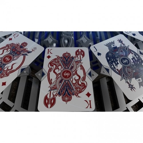 Bicycle Lordz Twin Dragons (Standard) Premium Oyun Kağıdı iskambil Kartları Destesi Bicycle Lordz Twin Dragons (Standard) Premium Oyun Kağıdı iskambil Kartları Destesi