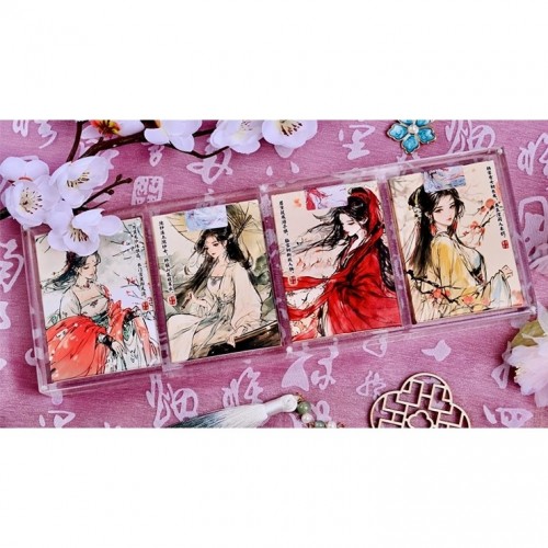 King Star Four Beauties (DiaoChan) Premium Oyun Kağıdı iskambil Kartları Destesi