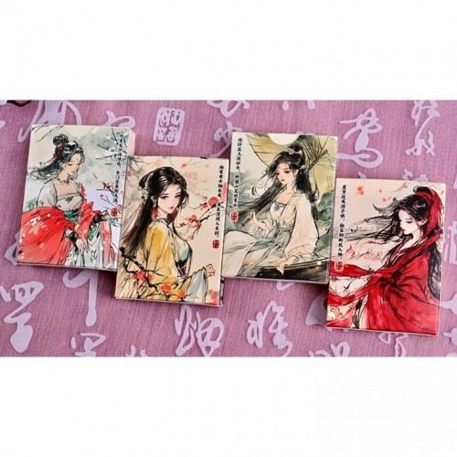 King Star Four Beauties (WangZhaojun) Premium Oyun Kağıdı iskambil Kartları Destesi King Star Four Beauties (WangZhaojun) Premium Oyun Kağıdı iskambil Kartları Destesi