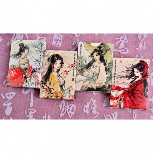 King Star Four Beauties (YangYuhuan) Premium Oyun Kağıdı iskambil Kartları Destesi