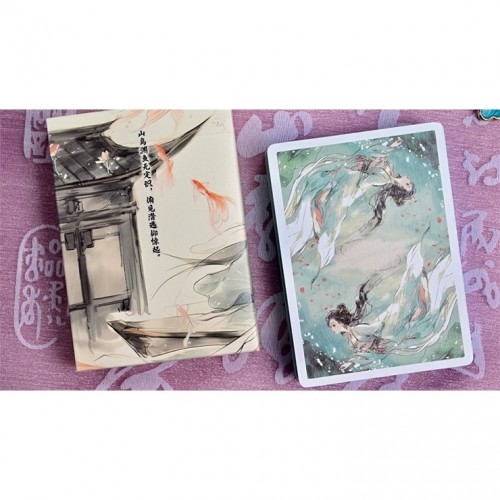 King Star Four Beauties (XiShi) Premium Oyun Kağıdı iskambil Kartları Destesi King Star Four Beauties (XiShi) Premium Oyun Kağıdı iskambil Kartları Destesi
