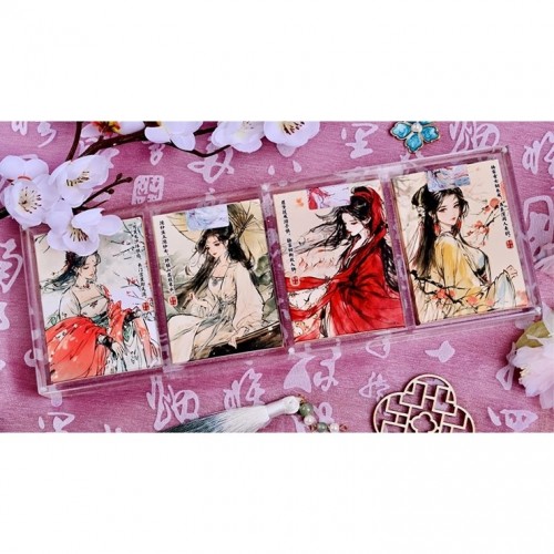 King Star Four Beauties (XiShi) Premium Oyun Kağıdı iskambil Kartları Destesi King Star Four Beauties (XiShi) Premium Oyun Kağıdı iskambil Kartları Destesi