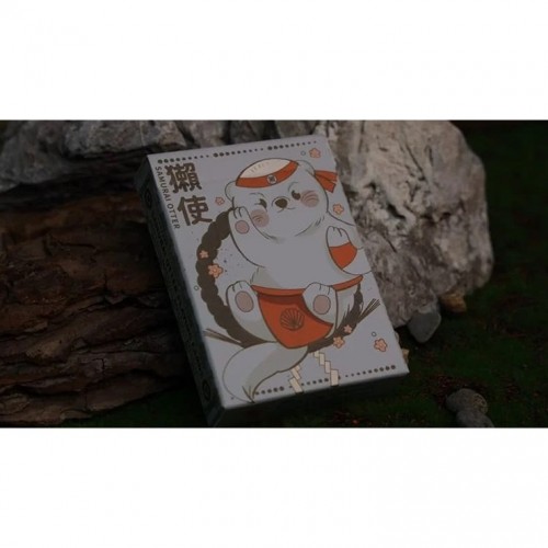 Room One Samurai Otter Hono Edition (Standard Red) Premium Oyun Kağıdı iskambil Kartları Destesi