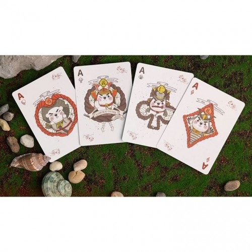Room One Samurai Otter Hono Edition (Standard Red) Premium Oyun Kağıdı iskambil Kartları Destesi