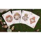 Room One Samurai Otter Hono Edition (Standard Red) Premium Oyun Kağıdı iskambil Kartları Destesi