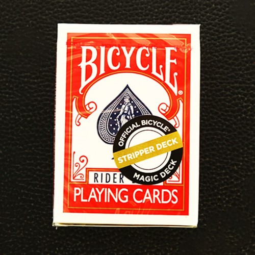 Bicycle Rider Back Stripper Deck Red Kırmızı Hileli Kesik Uçlu Oyun Kağıdı iskambil Kartları Destesi