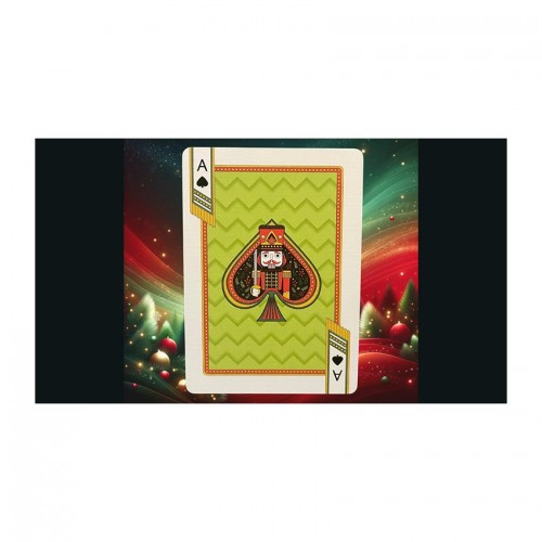Bicycle Nutcracker Green Premium Oyun Kağıdı Limited Edition Koleksiyonluk iskambil Kartları