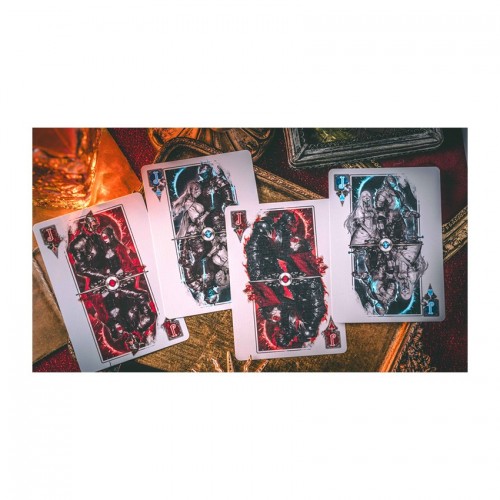 King Star Death Knight Abyss Premium Oyun Kağıdı Koleksiyonluk iskambil Kartları King Star Death Knight Abyss Premium Oyun Kağıdı Koleksiyonluk iskambil Kartları