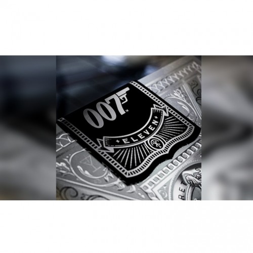 Theory11 James Bond Silver Edition Premium Oyun Kartları iskambil Kartları Destesi Theory11 James Bond Silver Edition Premium Oyun Kartları iskambil Kartları Destesi