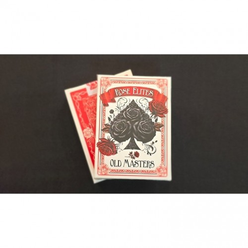 Bicycle Rose Elites - Old Masters (Red) Marked Deck işaretli Oyun Kağıdı iskambil Kartları Destesi