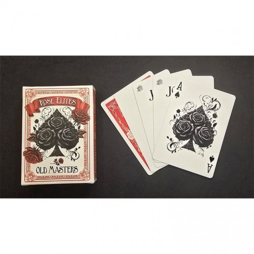 Bicycle Rose Elites - Old Masters (Red) Marked Deck işaretli Oyun Kağıdı iskambil Kartları Destesi
