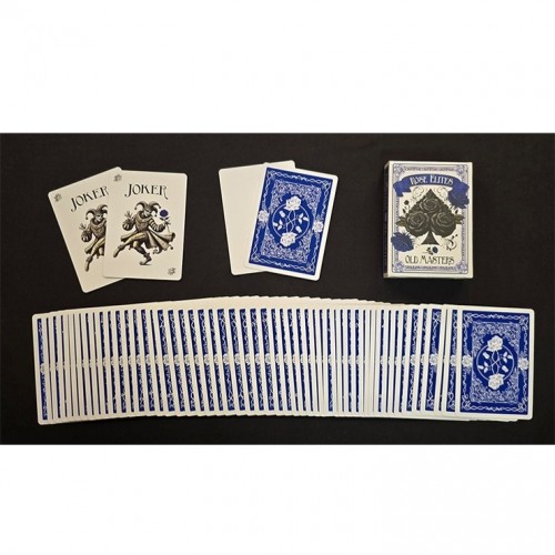 Bicycle Rose Elites - Old Masters (Blue) Marked Deck işaretli Oyun Kağıdı iskambil Kartları Destesi