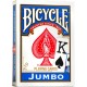 Bicycle Jumbo Index Mavi Oyun Kağıdı iskambil Kartları Destesi