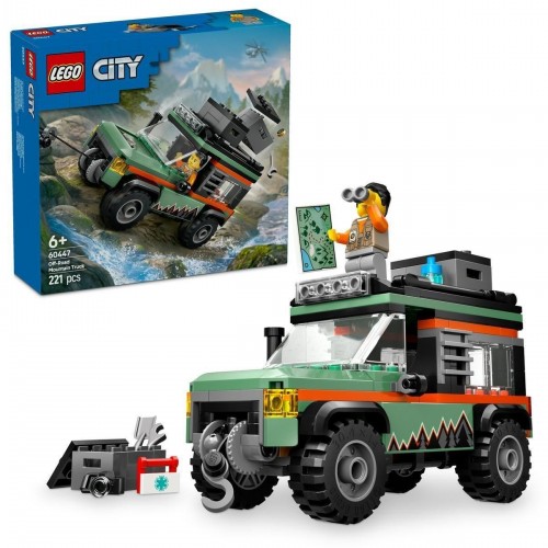 Lego City 4x4 Arazi Dağ Arabası 60447 Yapım Seti (221 Parça)