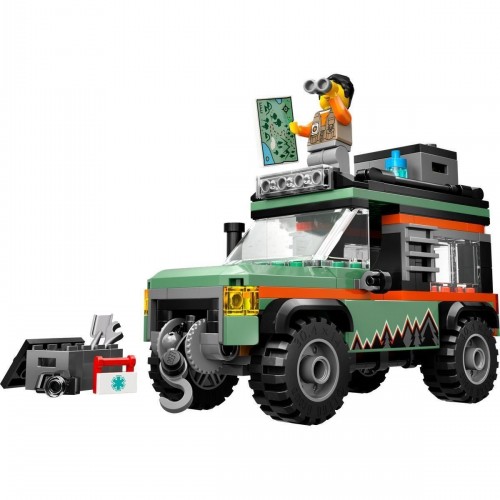 Lego City 4x4 Arazi Dağ Arabası 60447 Yapım Seti (221 Parça)