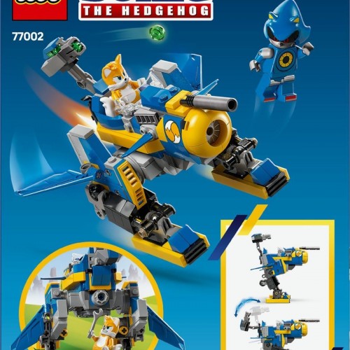 Lego Sonic the Hedgehog Cyclone, Metal Sonic’e Karşı 77002 Yapım Seti (290 Parça)