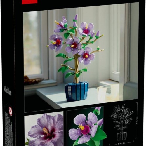 Lego Botanicals Hibiscus Japon Gülü 10372 (660 Parça)