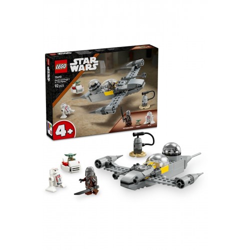 Lego Star Wars : The Mandalorian Mando ve Grogu’nun N-1 Starfighter’ı 75410 (92 Parça)