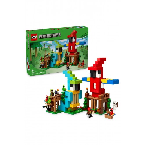 Lego Minecraft Papağan Evleri 21282 (535 Parça)