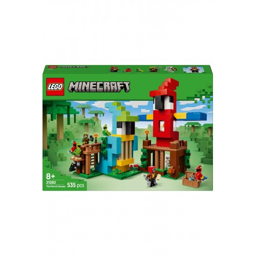 Lego Minecraft Papağan Evleri 21282 (535 Parça)