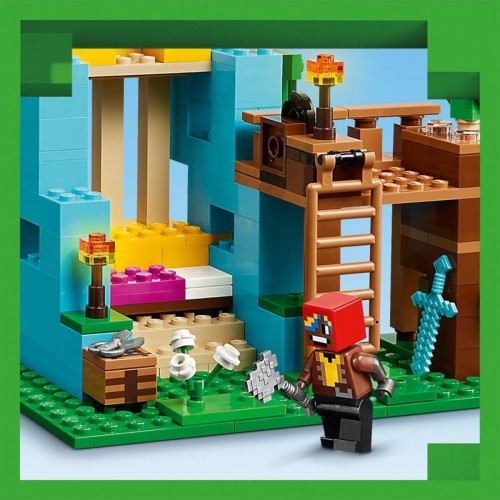Lego Minecraft Papağan Evleri 21282 (535 Parça) Lego Minecraft Papağan Evleri 21282 (535 Parça)