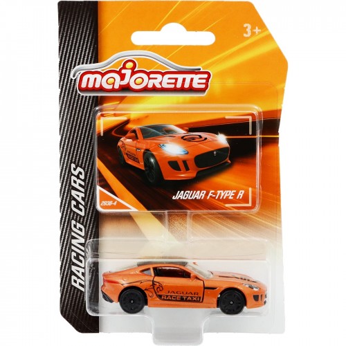 Majorette Racing Cars Jaguar F-Type R Tekli Arabaları 1:64 Diecast Metal Oyuncakları Model