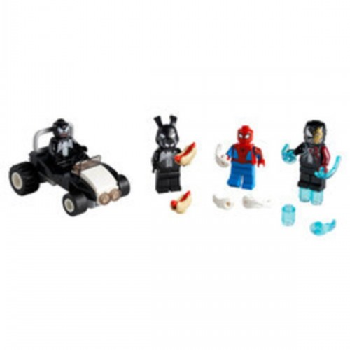 Lego Marvel Örümcek Adam, Venom Ve Iron Venom’a Karşı 40454