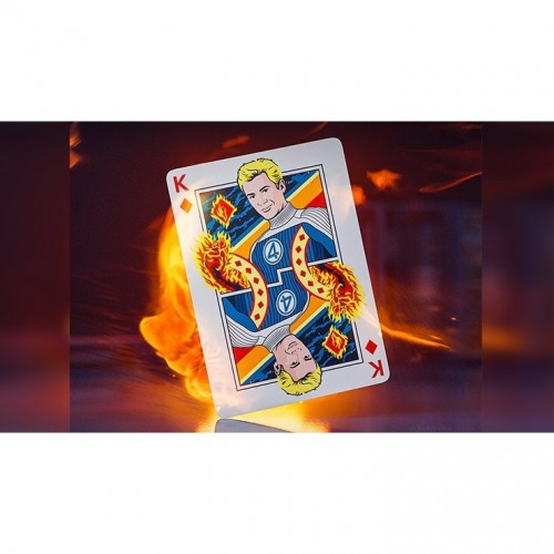 Theory11 Fantastic 4 Premium Oyun Kağıdı iskambil Kartları Destesi Theory11 Fantastic 4 Premium Oyun Kağıdı iskambil Kartları Destesi