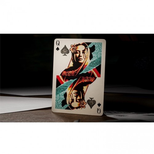 Theory11 Obey Gold Edition Premium Oyun Kağıdı iskambil Kartları Destesi Theory11 Obey Gold Edition Premium Oyun Kağıdı iskambil Kartları Destesi