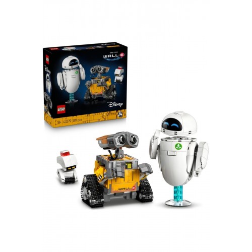 Lego Disney Pixar Wall-E ve Eve Yapım Seti Lego 43279 (811 Parça)