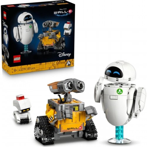 Lego Disney Pixar Wall-E ve Eve Yapım Seti Lego 43279 (811 Parça)