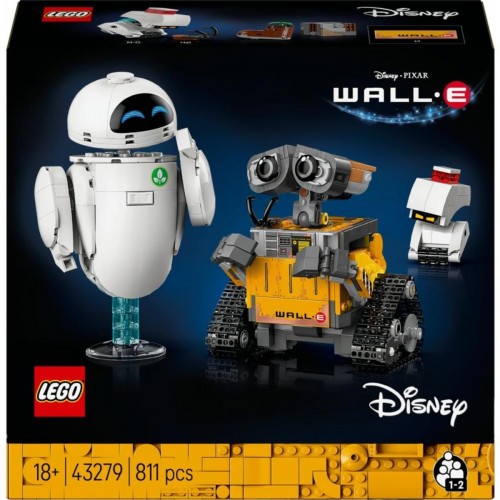 Lego Disney Pixar Wall-E ve Eve Yapım Seti Lego 43279 (811 Parça)