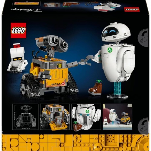 Lego Disney Pixar Wall-E ve Eve Yapım Seti Lego 43279 (811 Parça)