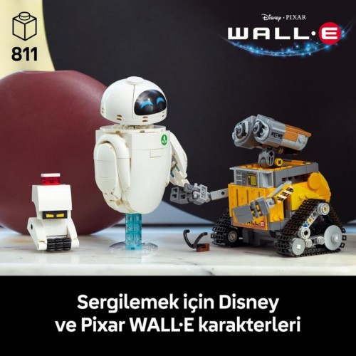 Lego Disney Pixar Wall-E ve Eve Yapım Seti Lego 43279 (811 Parça)